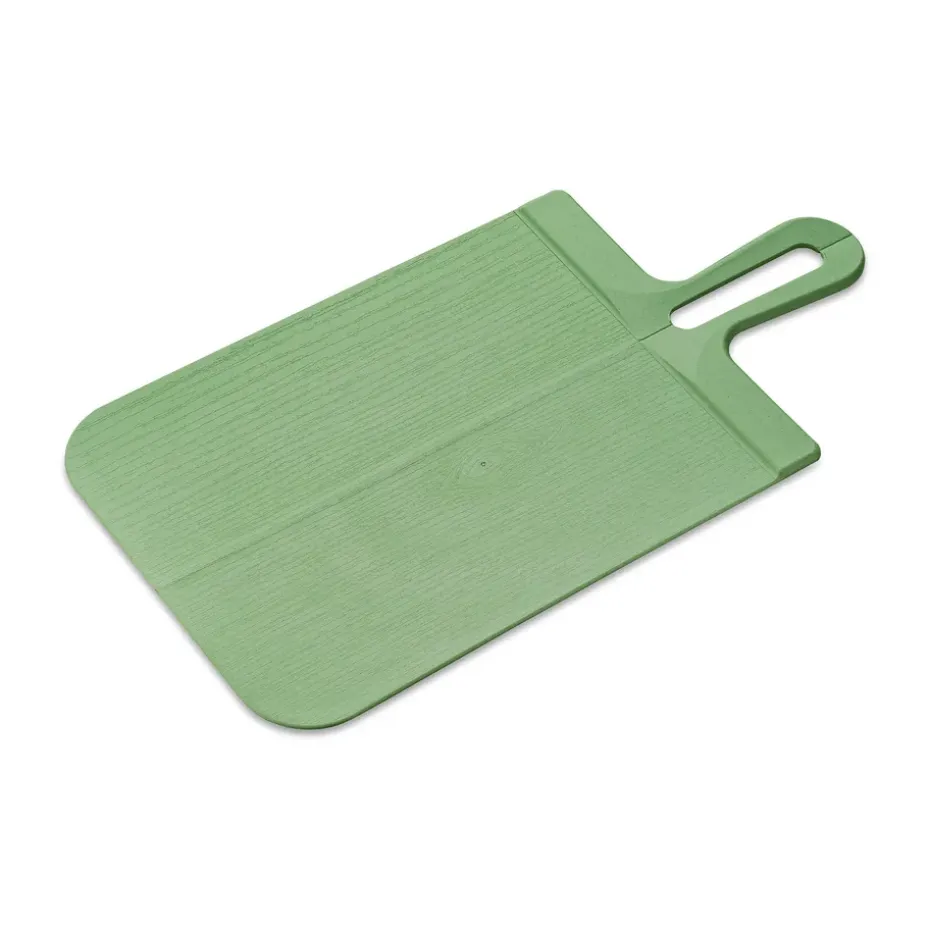 Planche à découper pliante Snap L 24,2x46,4 cm, Nature leaf green