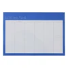 Planificateur hebdomadaire Design Letters, Cobalt blue