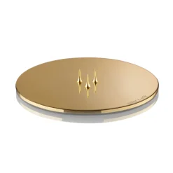 Plat à bougie ester & erik Ø12 cm Brillant, Doré
