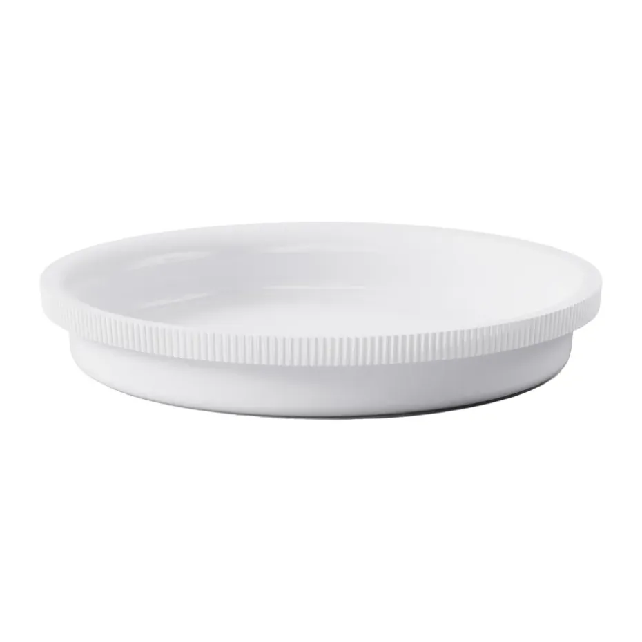 Plat à four Ø28,6 cm Bernadotte, Blanc