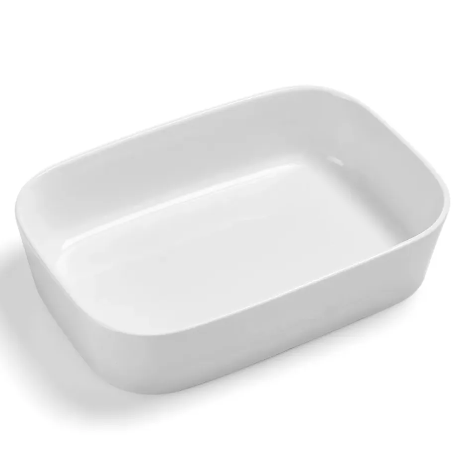 Plat à four Modula 30 x 21 cm, Blanc