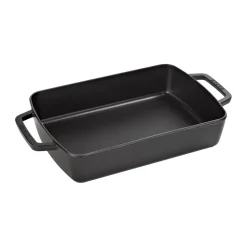 Plat à four Specialities Staub 30x20 cm, Noir