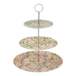 Plat à gâteau 3 étages Morris & Co. 35,5 cm, Multi