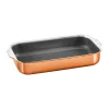 Plat à rôtir Hâws Santo à revêtement hybride rose gold, 30x16 cm