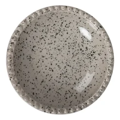 Plat à service creux Ditte, Gris-noir