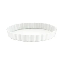 Plat à tarte blanc Pillivuyt, Ø : 24 cm