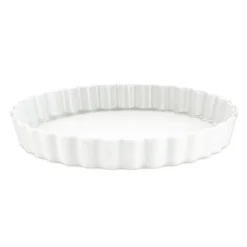 Plat à tarte blanc Pillivuyt, Ø : 27,5 cm