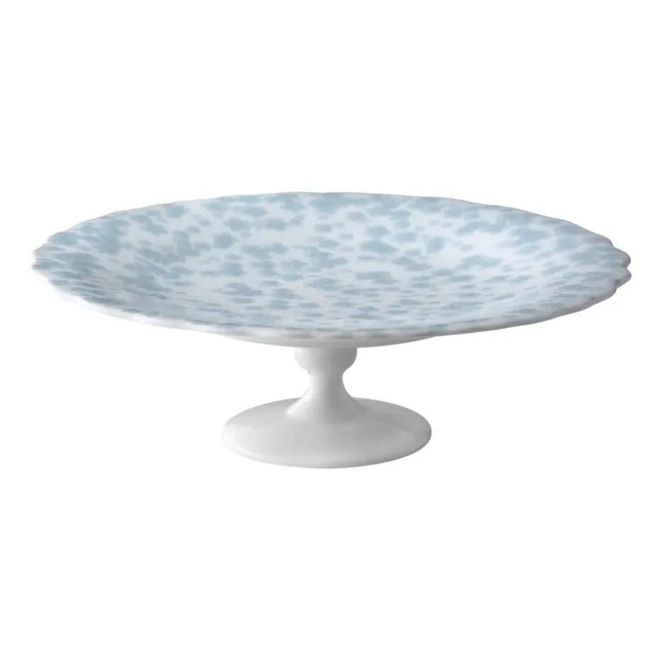 Plat à tarte Slåpeblom Ø21 cm, Bleu