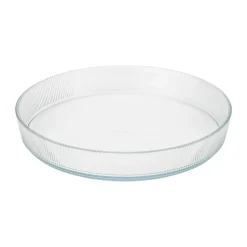 Plat allant au four Pilastro transparent, Ø28 cm