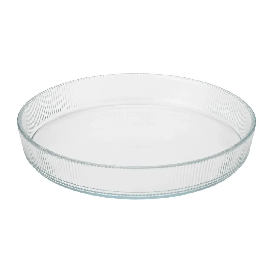 Plat allant au four Pilastro transparent, Ø24 cm