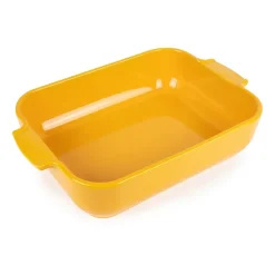 Plat de céramique Appolia 22x32 cm, Saffron yellow