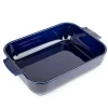 Plat de céramique Appolia 22x32 cm, Bleu