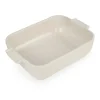 Plat de céramique Appolia 16x25 cm, Blanc