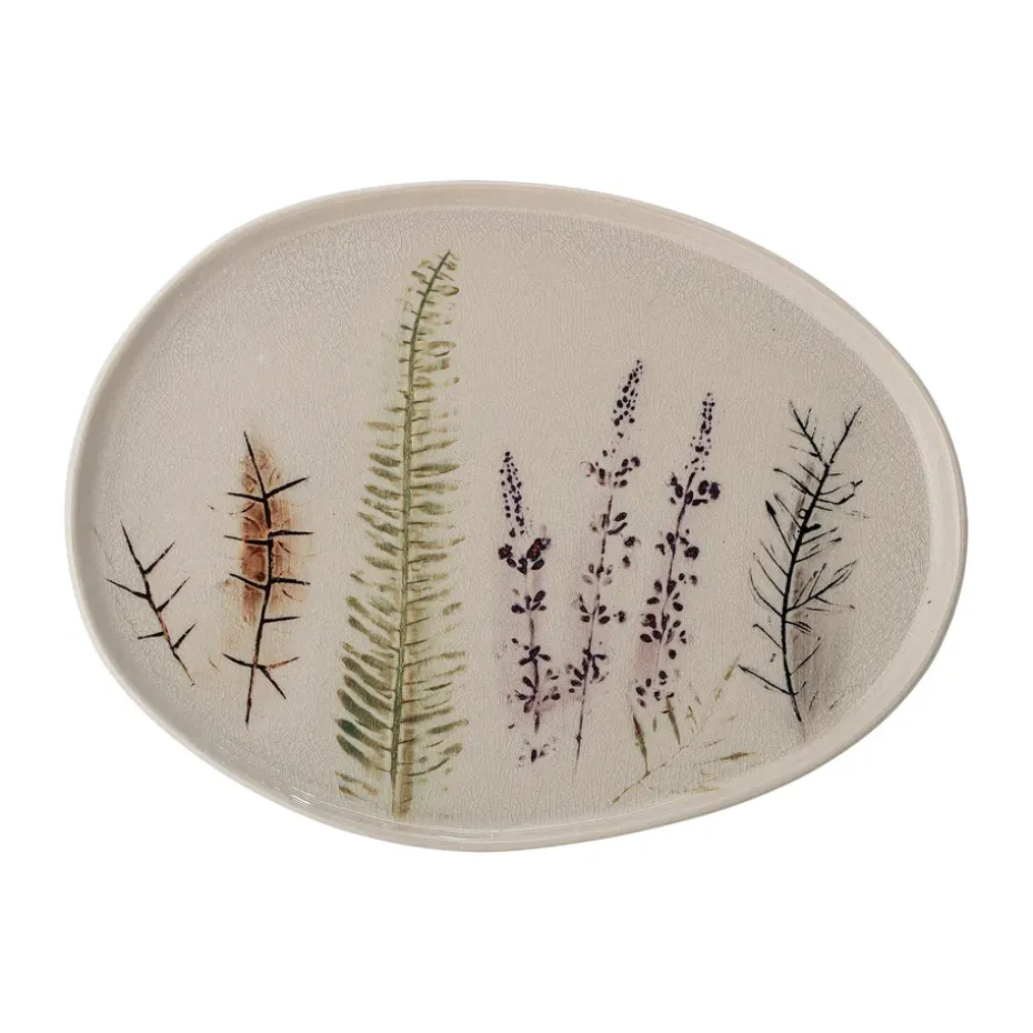 Plat de service Bea 26x34,5 cm, Nature