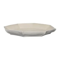 Plat de service Ernst Ø37 cm, Blanc naturel