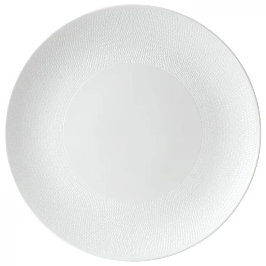 Plat de service rond Gio Ø 31 cm, blanc