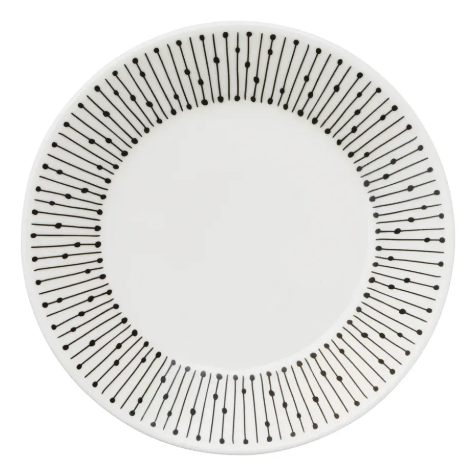 Plat Mainio Sarastus Ø11,5 cm, Noir-blanc