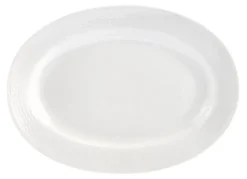 Plat oval Swedish Grace 32 cm, blanc