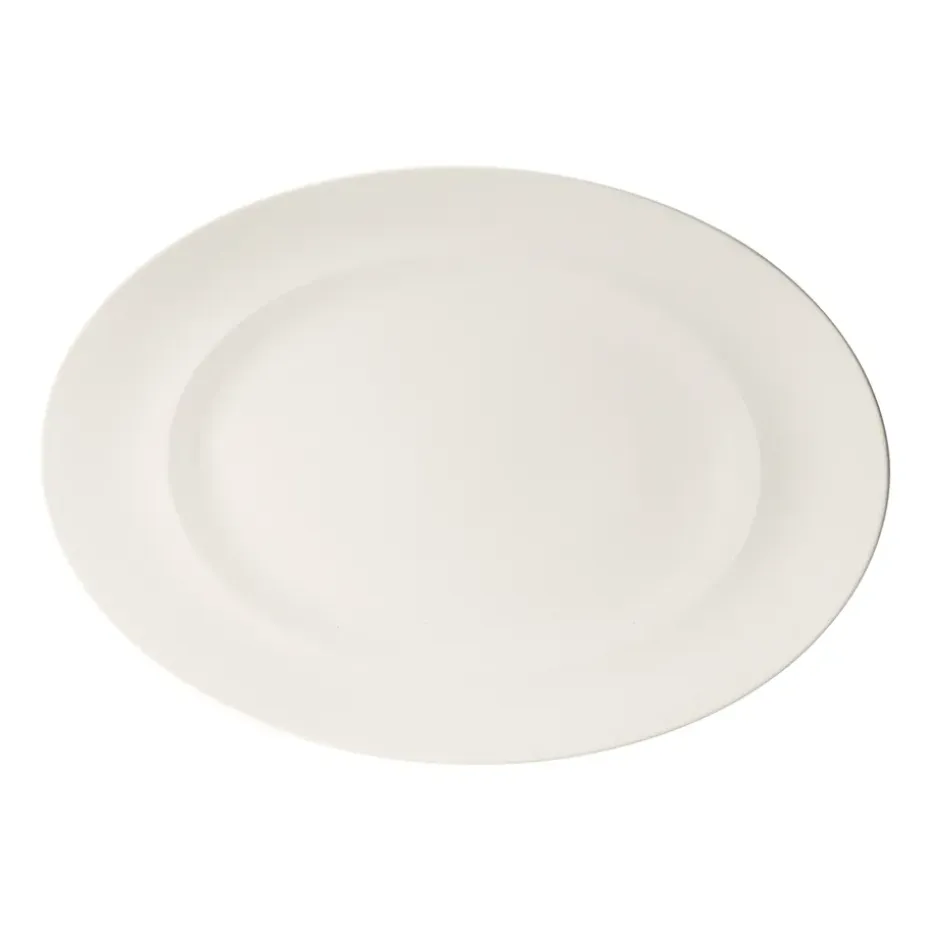 Plat ovale For Me 41 cm, Blanc