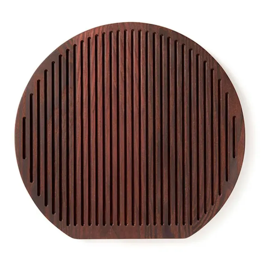 Plateau à fromage Yami 30x32 cm, Marron
