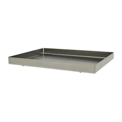 Plateau Bakku large 24,5x31,5 cm, Acier
