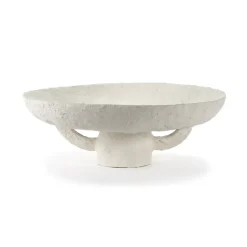 Plateau Earth Ø45 cm, White