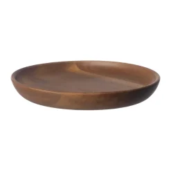 Plateau en bois Ernst, Acacia, Ø16,5cm