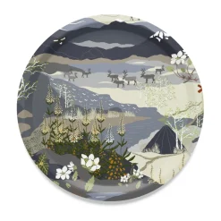 Plateau Fjällvandring Ø31 cm, Bleu