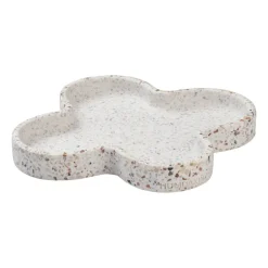 Plateau Humdakin Terrazzo 27 cm, Rouge/Beige
