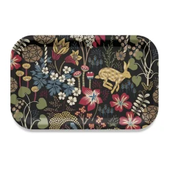 Plateau Lyckeflykt 21x33 cm, Rouge-brun