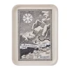 Plateau Moomin 32x42 cm, Finnish Moominvalley map