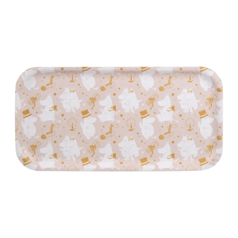 Plateau Moomin 22x43 cm, Sparkling stars