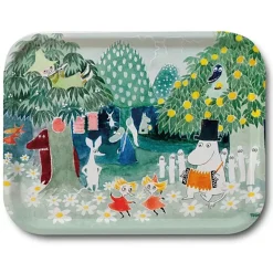 Plateau Mumin Chapeau du magicien, 27x20 cm