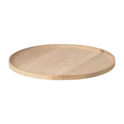 Plateau OKU M Ø34 cm, Chêne