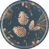 Plateau Pine Cone Ø 38cm, Thunder blue