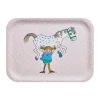 Plateau Pippi 20x27 cm, Pippi and the Horse