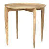 Plateau pliable Ø 45 cm, Chêne