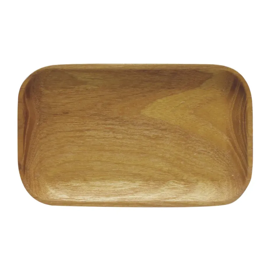 Plateau Raw 10x17 cm, Teck