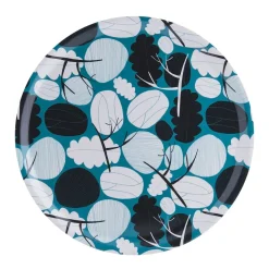 Plateau rond Winter Tree, Ø 38 cm