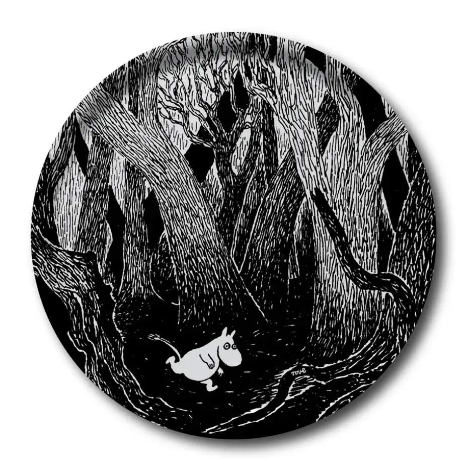 Plateau Running Moomin rond, 38 cm