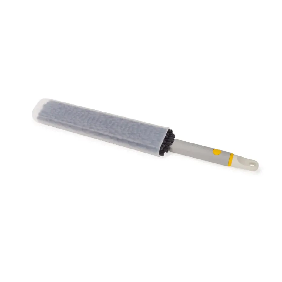 Plumeau 3-en-1 Cleantech avec rail plastique, Light Stone