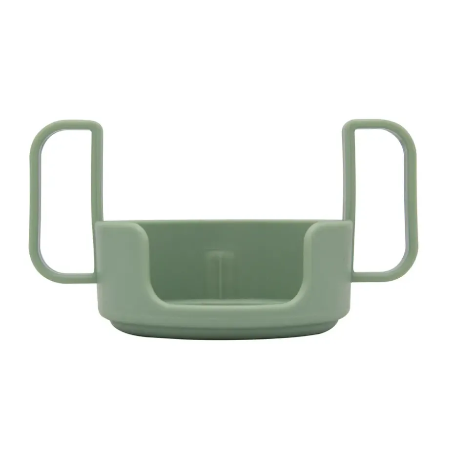 Poignée pour verre en tritan Design Letters, Green