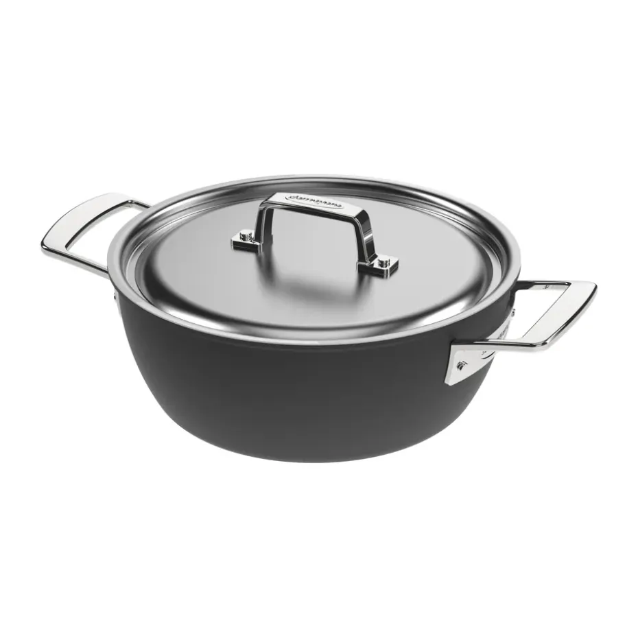 Poêle de service Demeyere Black 5 en acier inoxydable, 3,25 L