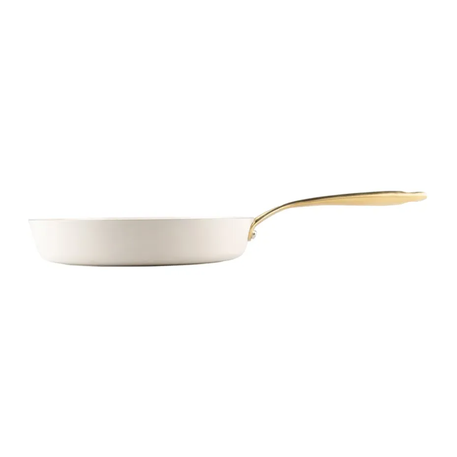 Poêle Heirol Royal Pearl Ø24 cm, Blanc-or