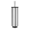 Porte goupillon avec brosse Profile, acier mat