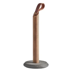 Porte rouleau essuie-tout Grab, Chêne fumé