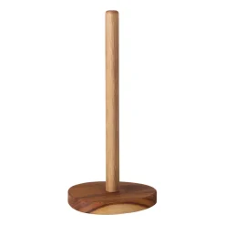 Porte rouleau essuie-tout Raw 30,6 cm, Teck