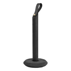 Porte rouleau essuie-tout Grab, Chêne teinté noir