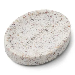 Porte savon Humdakin Terrazzo 10x13 cm, White-brown