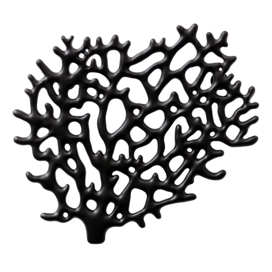 Porte-bijoux Coral, Matt noir